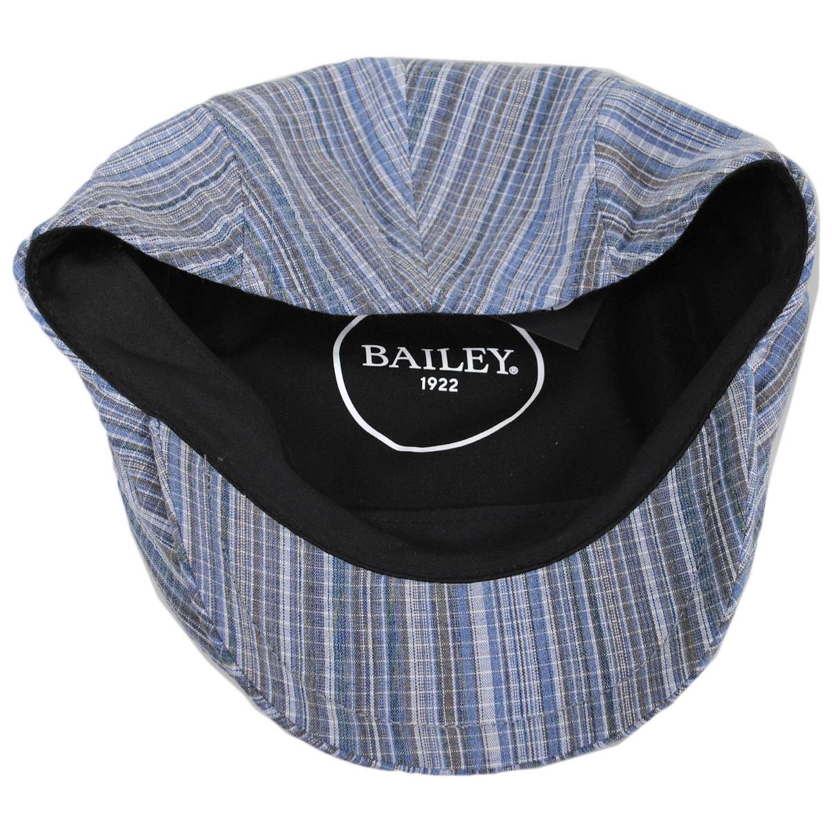 Bailey 1922 | Newry Cotton 5 Panel Ivy Cap | 167234 | under | BLUE MULTI