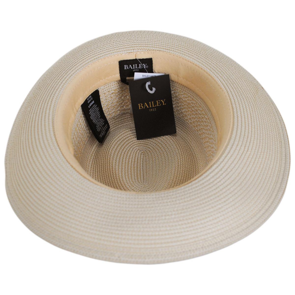 Bailey 1922 | Gratz PP Braid Straw Fedora | 127930 | under | NATURAL