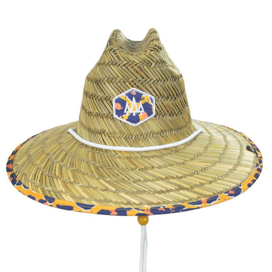 Hemlock Hat Co. | Youth Cub Straw Lifeguard Hat | 505907 | front | TAN