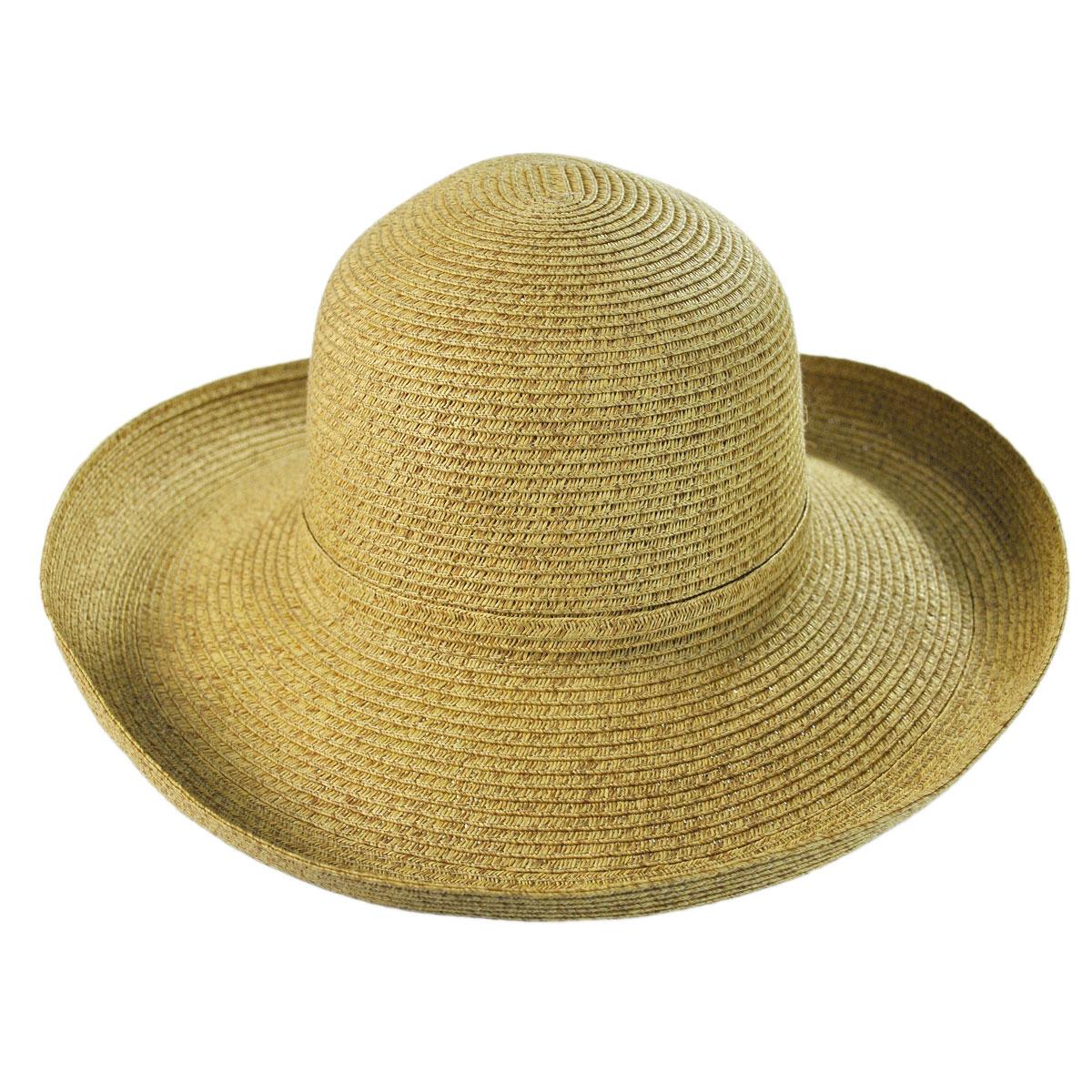 sur la tete | Wholesale Traveler Toyo Straw Sun Hat B2B Pre-Pack | B2B104200 | front | TOAST