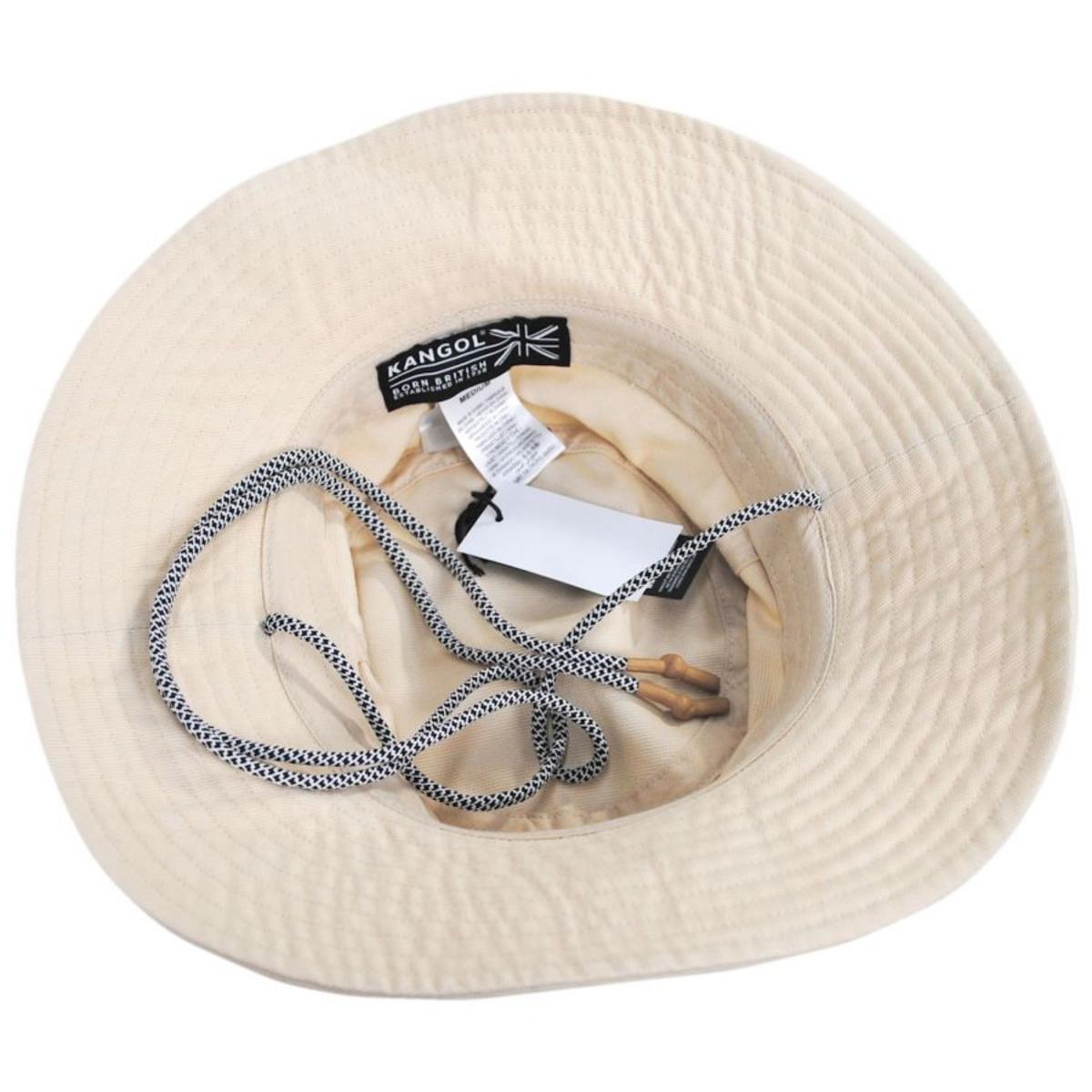 Kangol | Jungle Utility Cords Cotton Bucket Hat | 185779 | under | BEIGE