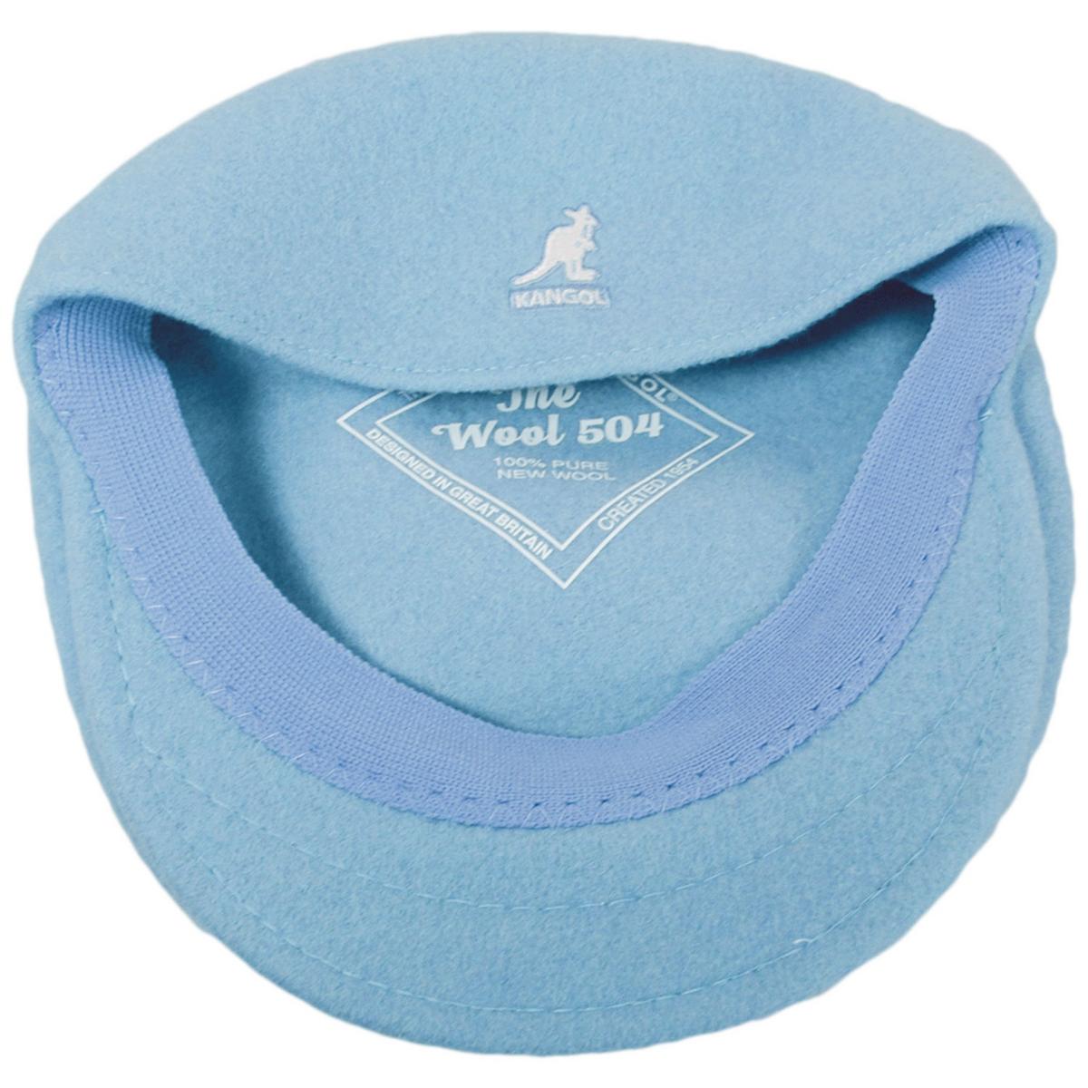 Kangol | Fashion Wool 504 Ivy Cap - Glacier and Starry Blue | 160817FW23 | under | GLACIER