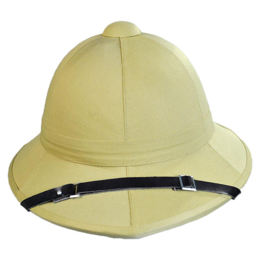 Village Hat Shop | Wholesale British Wolseley Pith Helmet B2B Pre-Pack | B2B155803 | front | KHAKI