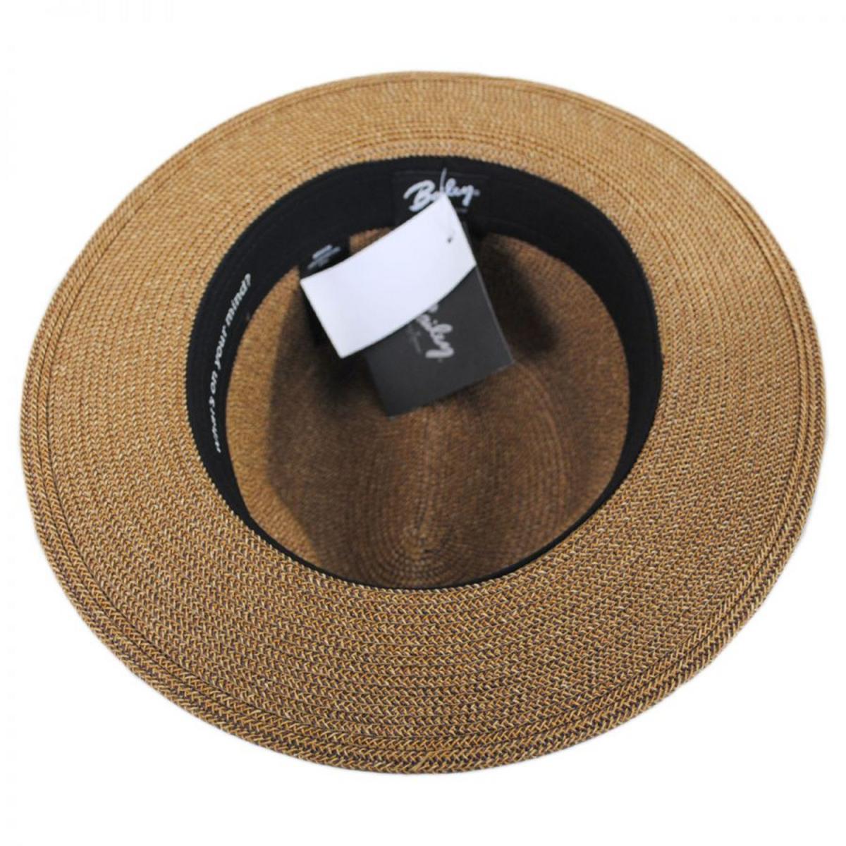 Bailey 1922 | Hester Toyo Straw Blend Fedora Hat | 127849 | under | COPPER