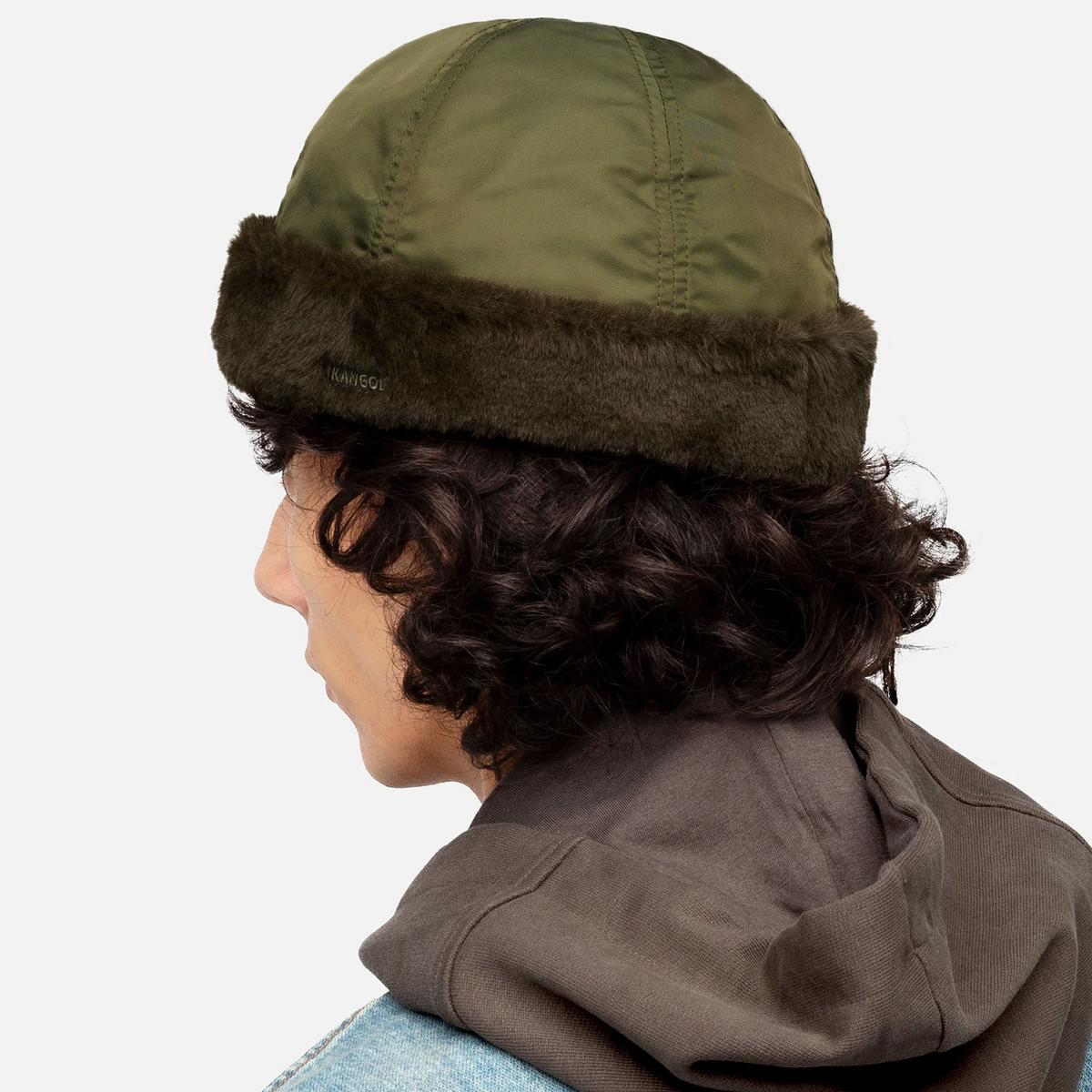 Kangol | Aviator Watch Skull Cap Beanie Hat | 500439 | lsmone | SEA KELP