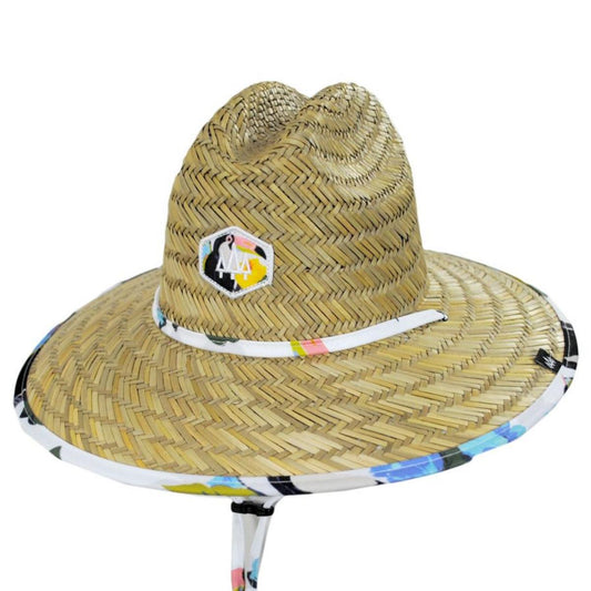 Hemlock Hat Co. | Kid's Sammy Straw Lifeguard Hat | 505911 | lead | TAN