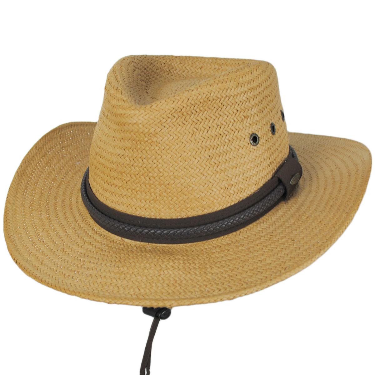 Scala | Maddox 5BU Toyo Straw Outback Hat | 126076 | lead | TEA