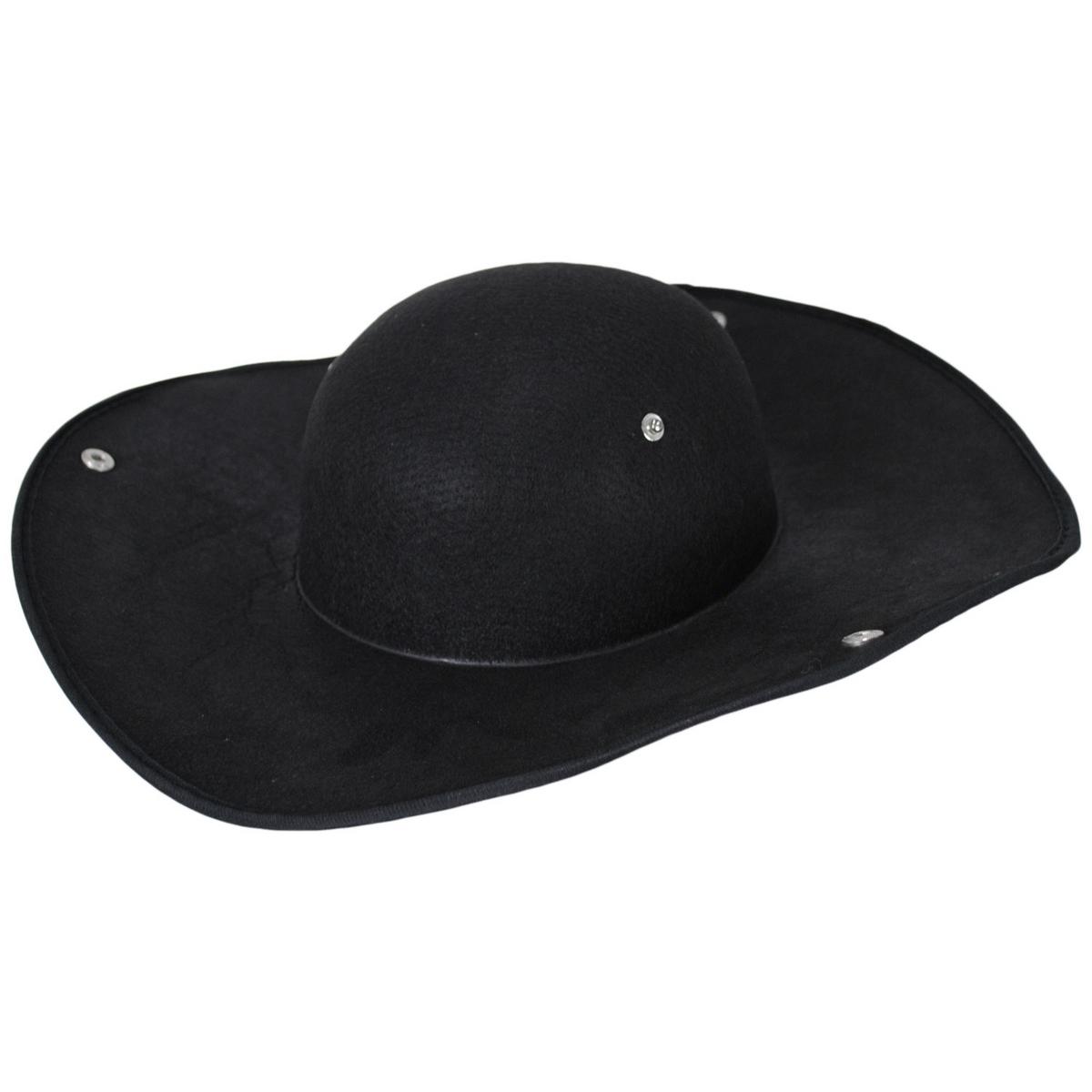 Elope | Deluxe Tricorn Hat | 190552 | detailone | BLACK