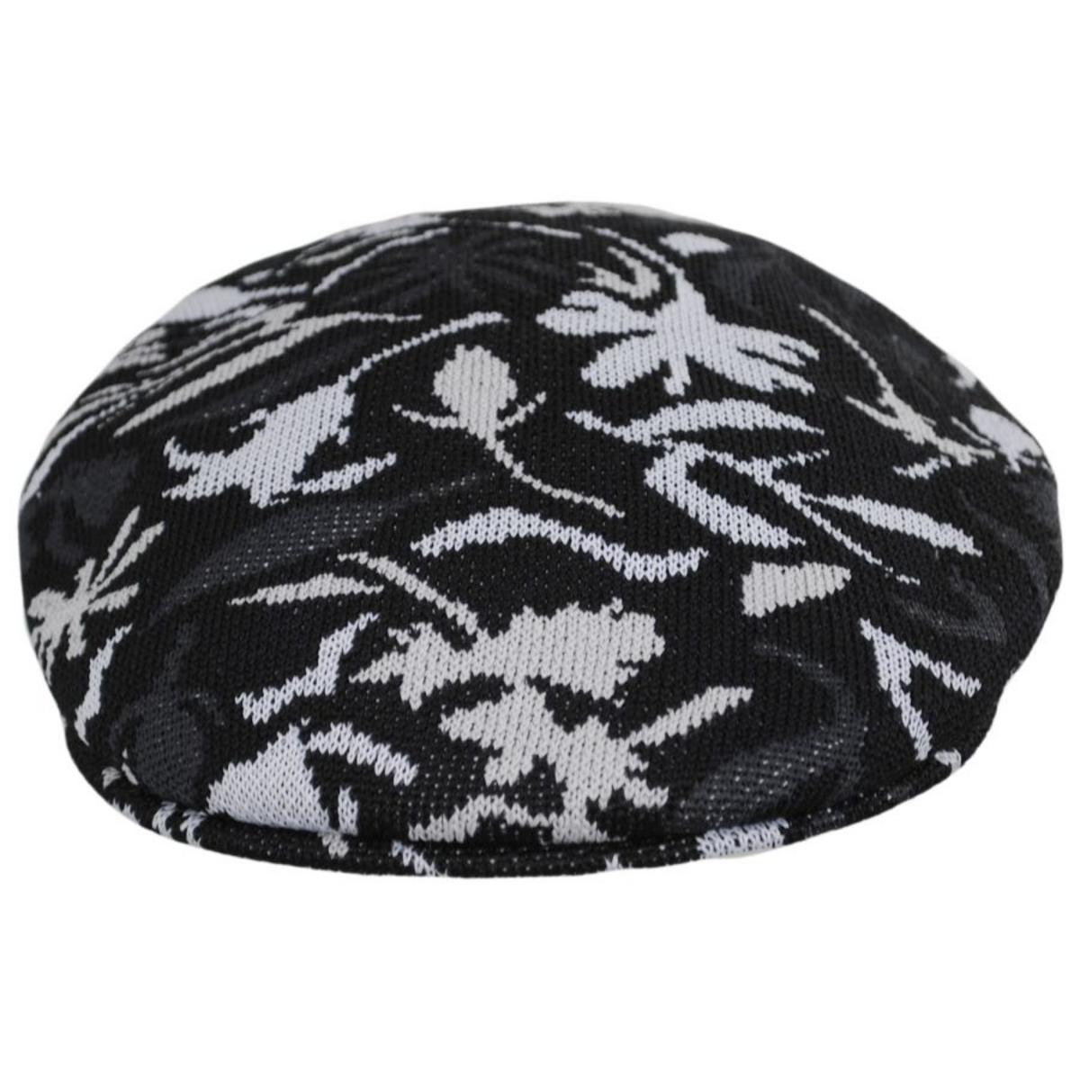 Kangol | Street Floral 504 Ivy Cap | 161013 | front | BLACK FLORAL