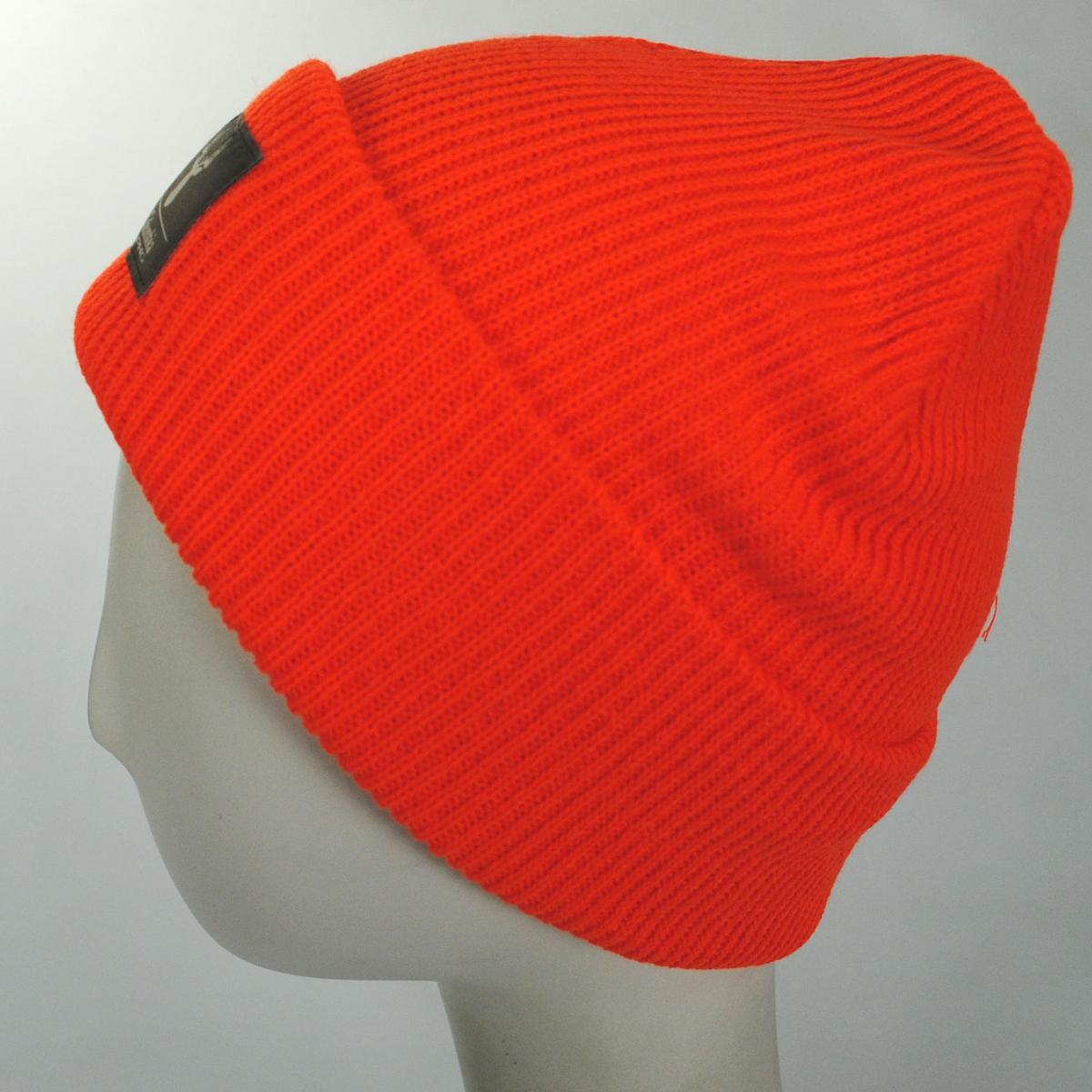 Columbia Sportswear | PHG Patch Acrylic Knit Cuffed Beanie Hat | 500748 | profile | BLAZE