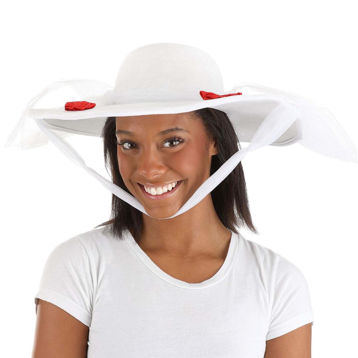 Disney | Mary Poppins Jolly Holiday Hat | 190563 | lsfone | WHITE