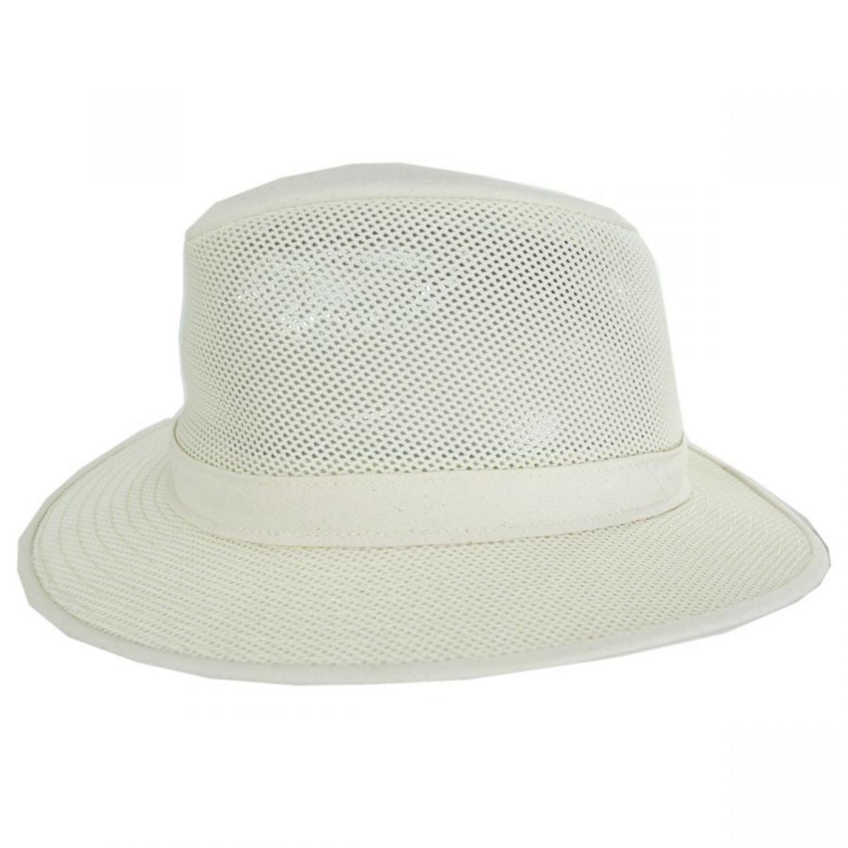 Henschel | Safari Mesh Packable Hat | 140352 | profile | NATURAL