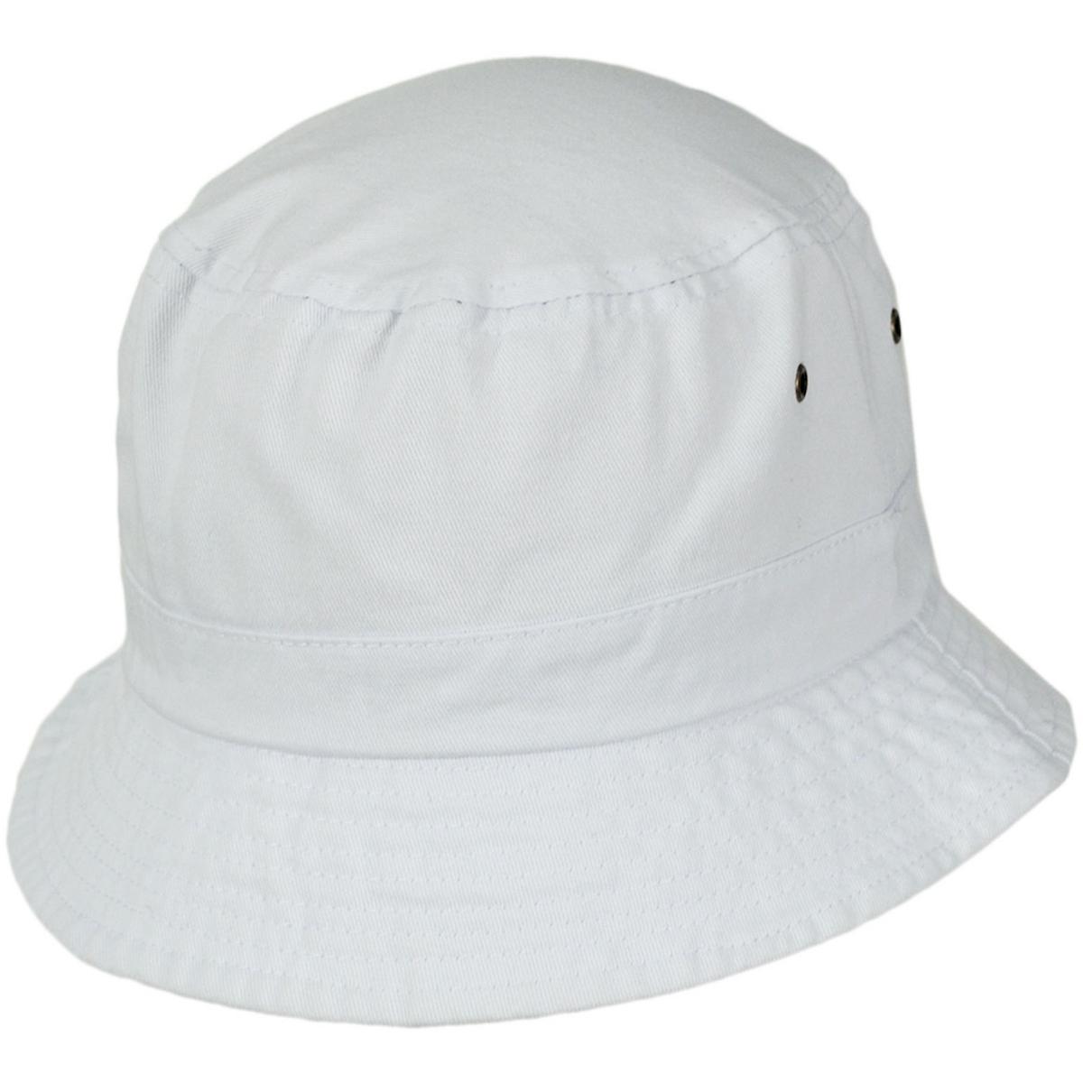 Village Hat Shop | Wholesale VHS Cotton Bucket Hat B2B Pre-Pack | B2B186605 | lead | WHITE