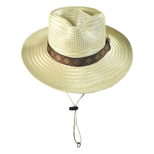 Riverz by San Francisco Hat Company | Delta TechStraw Fedora Hat | 401601 | front | OFF WHITE