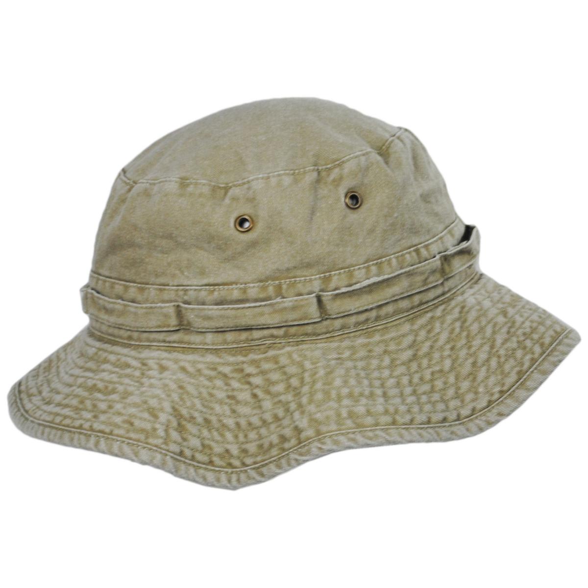 Village Hat Shop | Wholesale VHS Cotton Booney Hat B2B Pre-Pack | B2B186650 | profile | KHAKI