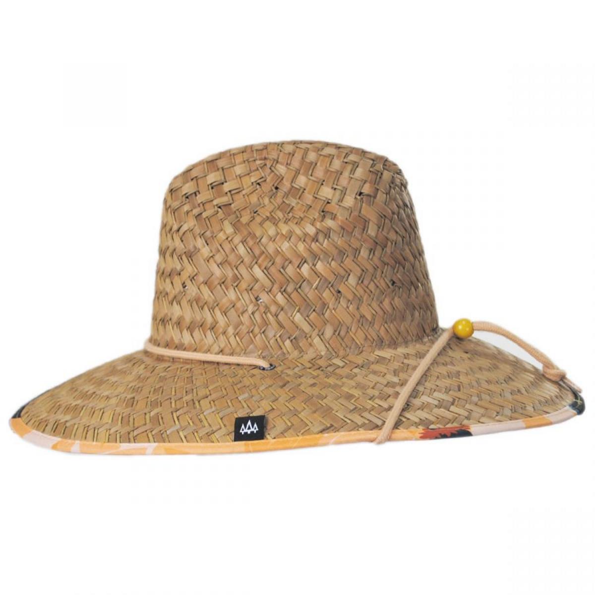 Hemlock Hat Co. | Grandview Straw Lifeguard Hat | 129551 | profile | NATURAL