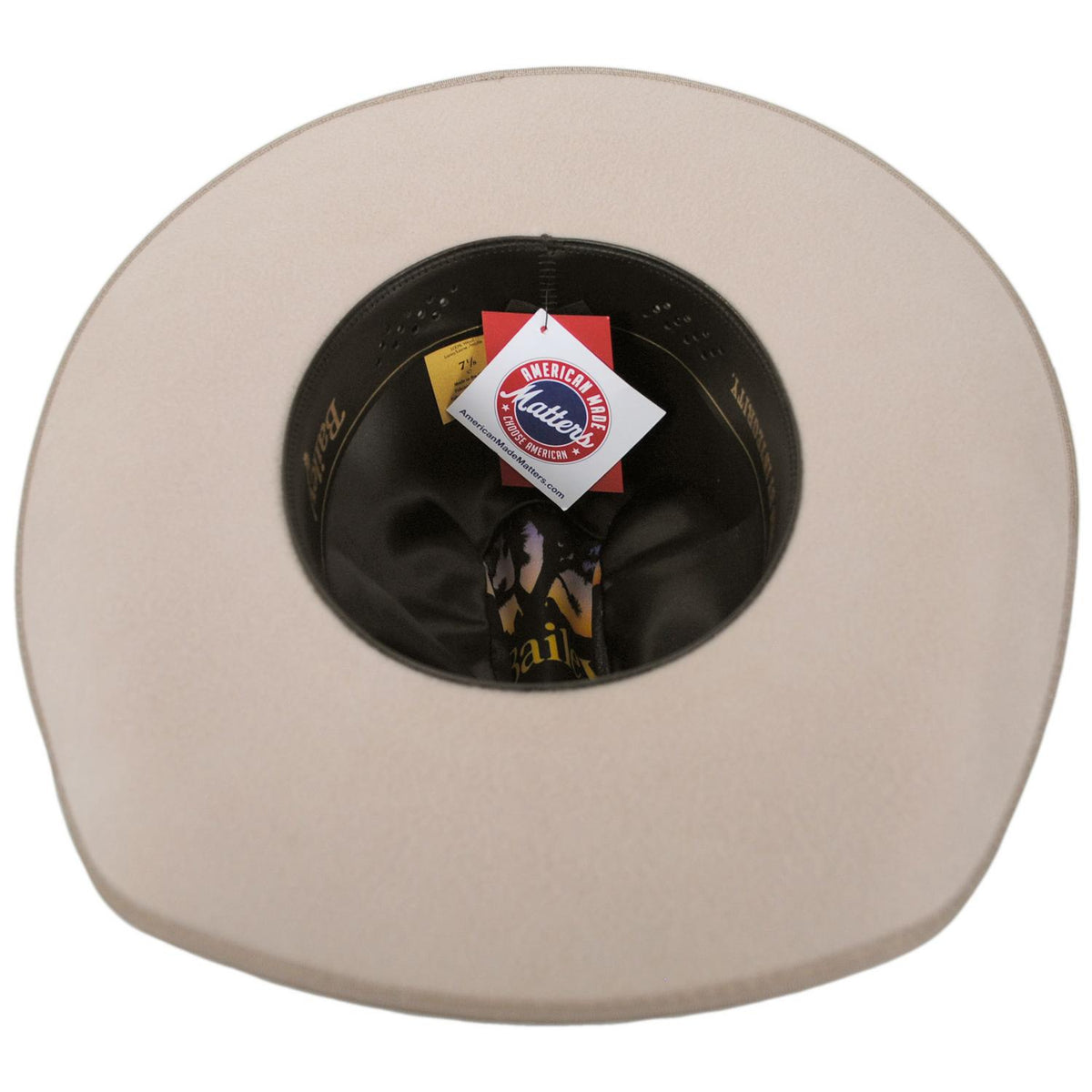 Bailey Western | Stow Wool Felt Western Hat | 130034 | under | SILVERBELLY