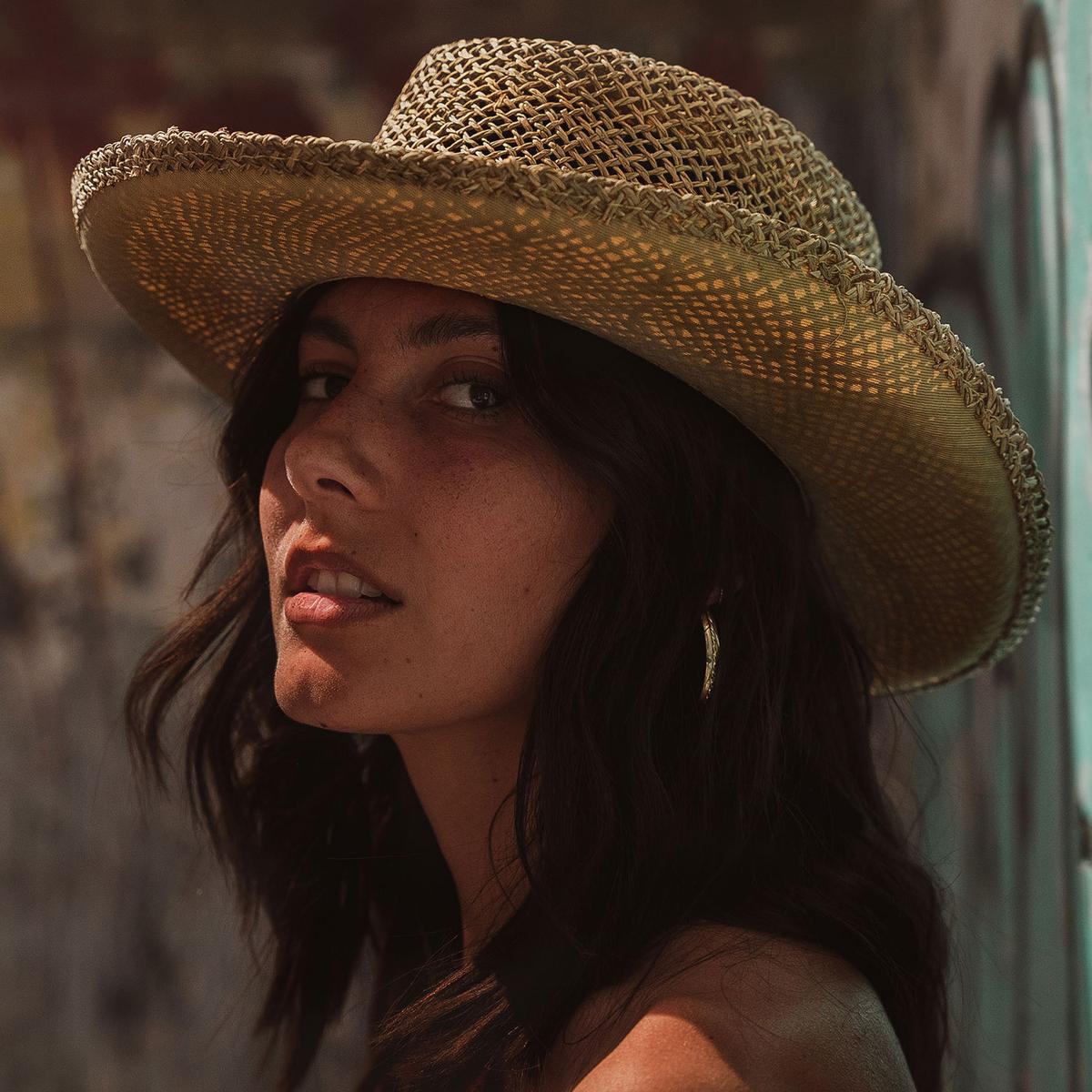 Jaxon Hats | Pebble Beach Seagrass Straw Gambler Hat | 129907 | lsfone | SEAGRASS