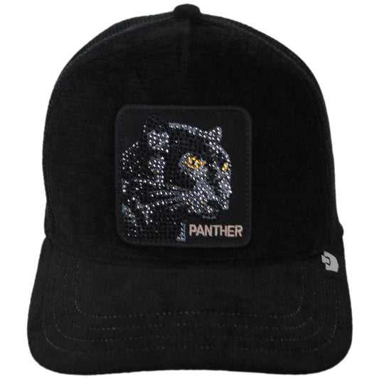Goorin Bros | Iced Panther Mesh Trucker Snapback Baseball Cap | 200751 | front | VOID
