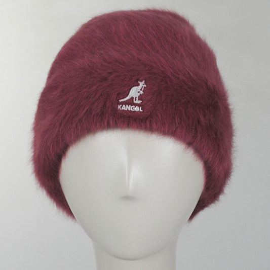 Kangol | Furgora Cuff Beanie Hat - Fashion Colors | 500438FW23 | front | CRANBERRY