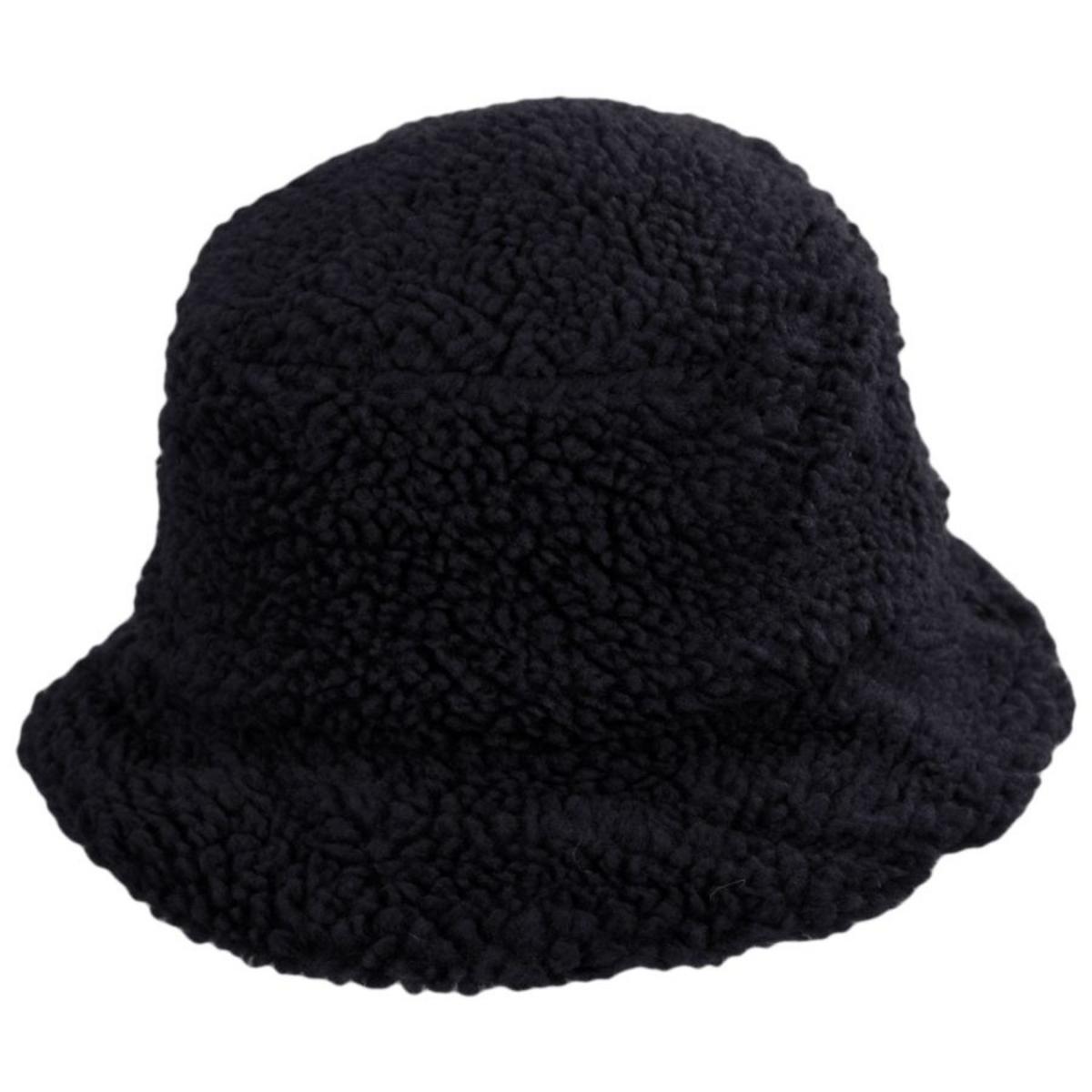 Scala | Kirsten Berber Fleece Bucket Hat | 106431 | lead | BLACK