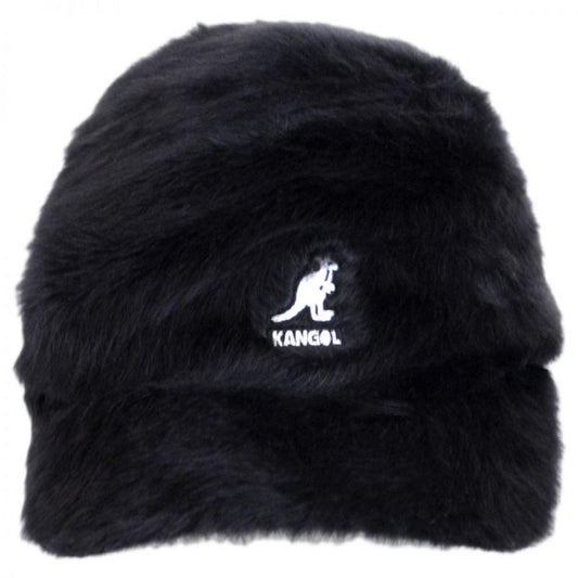 Kangol | Furgora Spacecap Fitted Baseball Cap | 201183 | front | BLACK