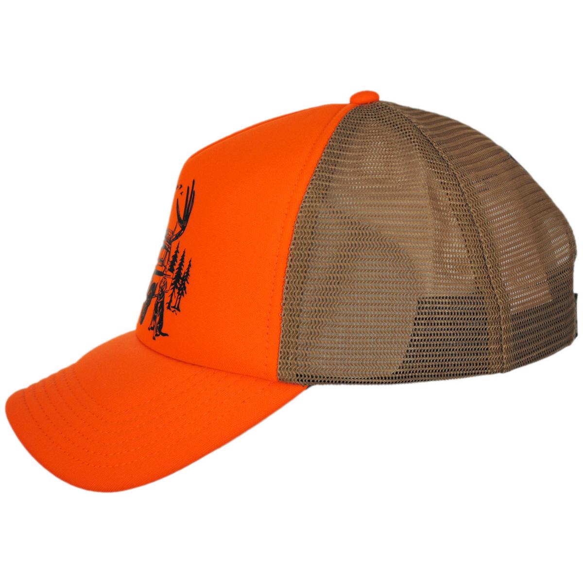Columbia Sportswear | PHG Timberbuck Foam Mesh Trucker Snapback Baseball Cap | 400086 | profile | BLAZE