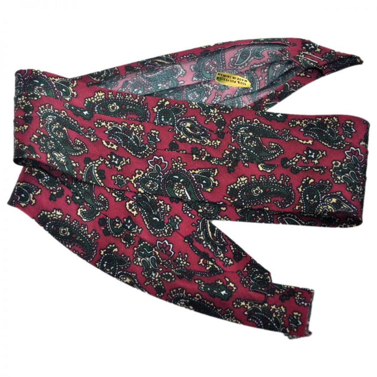 Capas Headwear | Paisley 3-Pleat Puggaree Hat Band | 602015 | lead | BURGUNDY