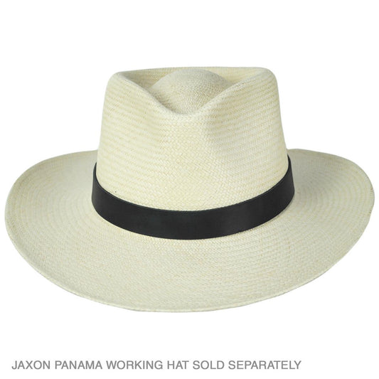 BRIXTON HATS | Leather Hat Band | 601112 | front | BLACK