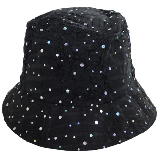 Something Special | Jewel Bucket Hat | 109203 | front | BLACK