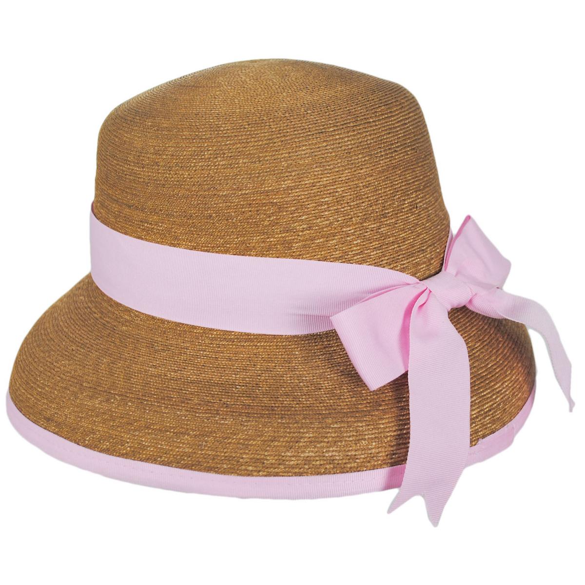 Peter Beaton | Prescott Milan Straw Lampshade Sun Hat | 102233 | profile | PINK