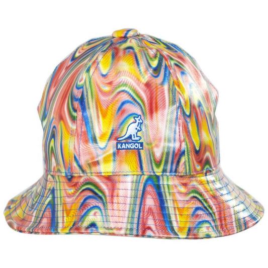 Kangol | Heatwave Casual Bucket Hat | 185797 | front | PEPTO RAINBOW
