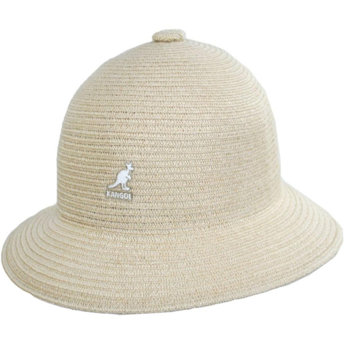 Kangol | Linen Braid Casual Bucket Hat | 185805 | lead | NATURAL LINEN