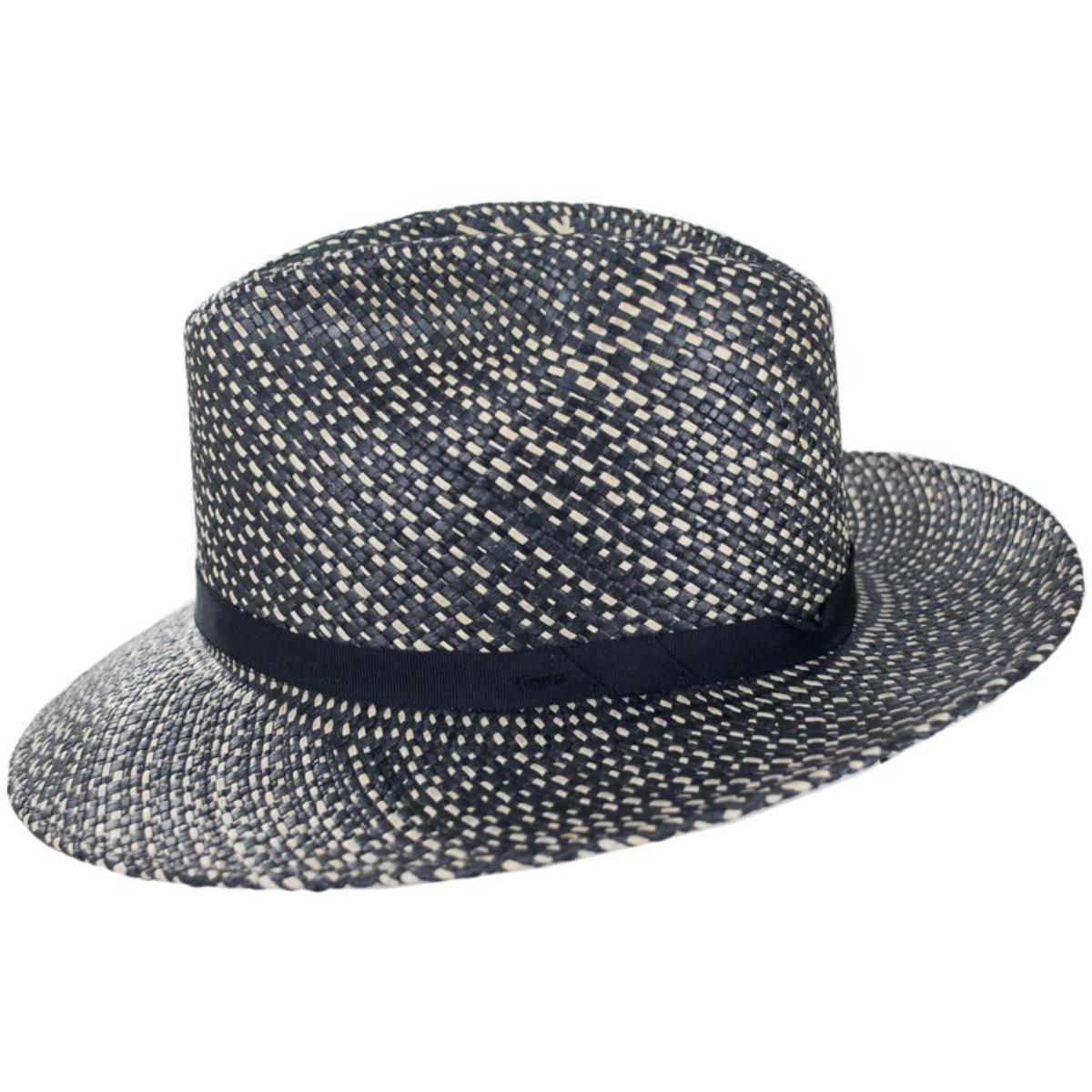 Bailey 1922 | Phineas Two Tone Panama Straw Fedora Hat | 127733 | profile | AVION/NATURAL