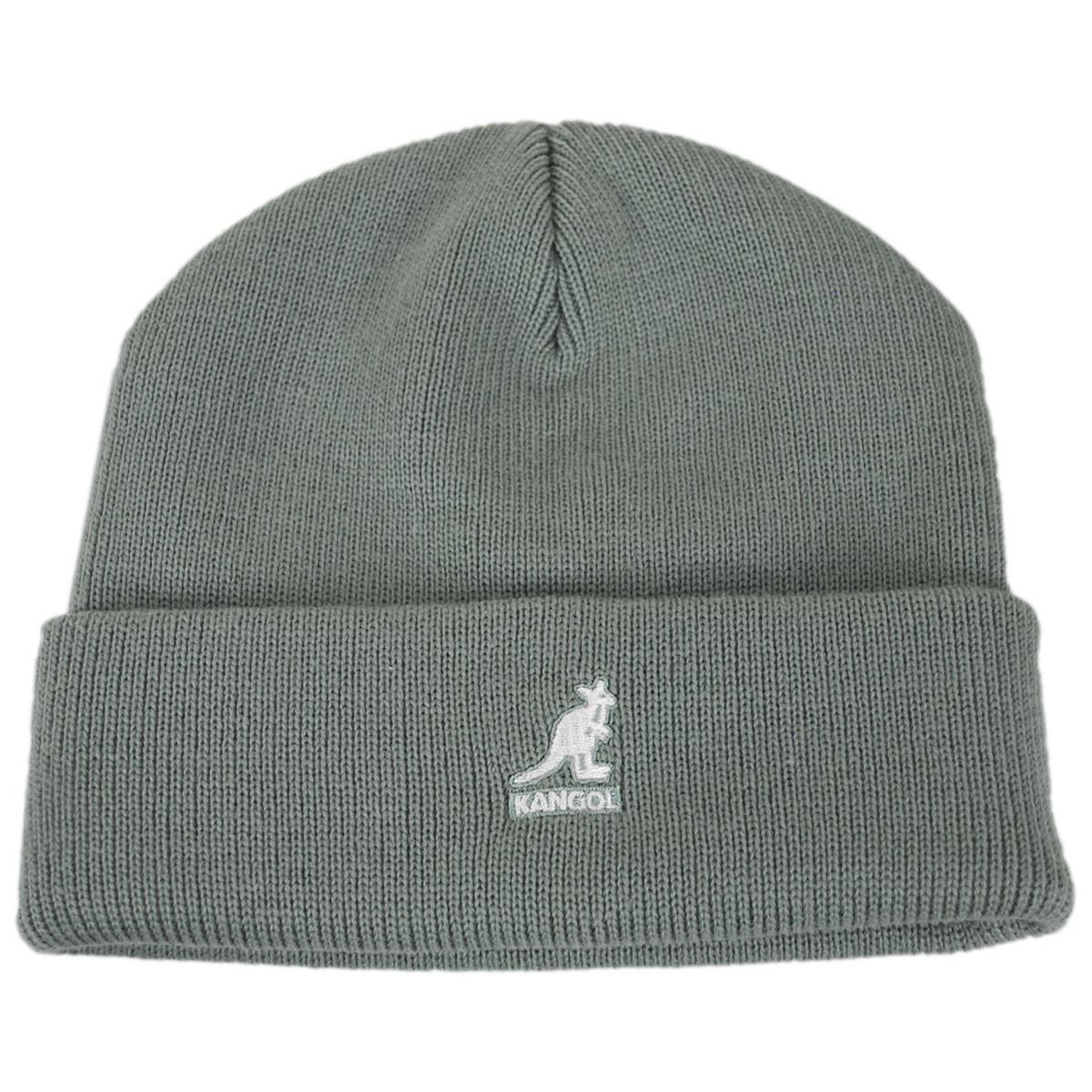 Kangol | Cuff Pull-On Beanie Hat | 500408 | lead | SAGE GREEN