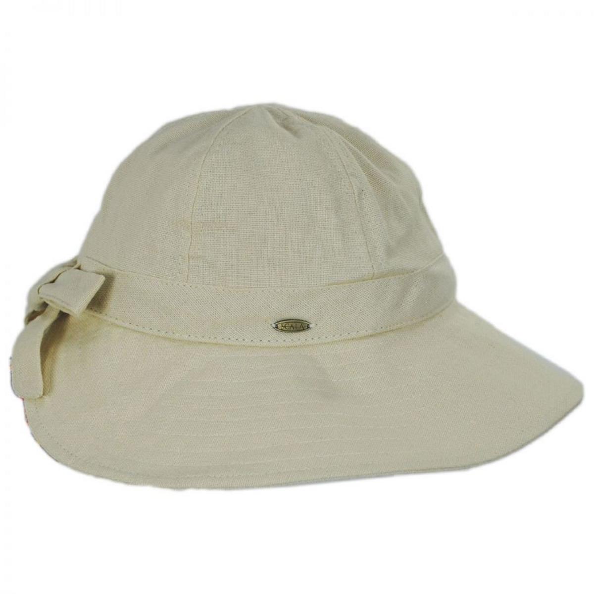 Scala | Ohana Cotton Facesaver Hat | 106307 | profile | TAUPE