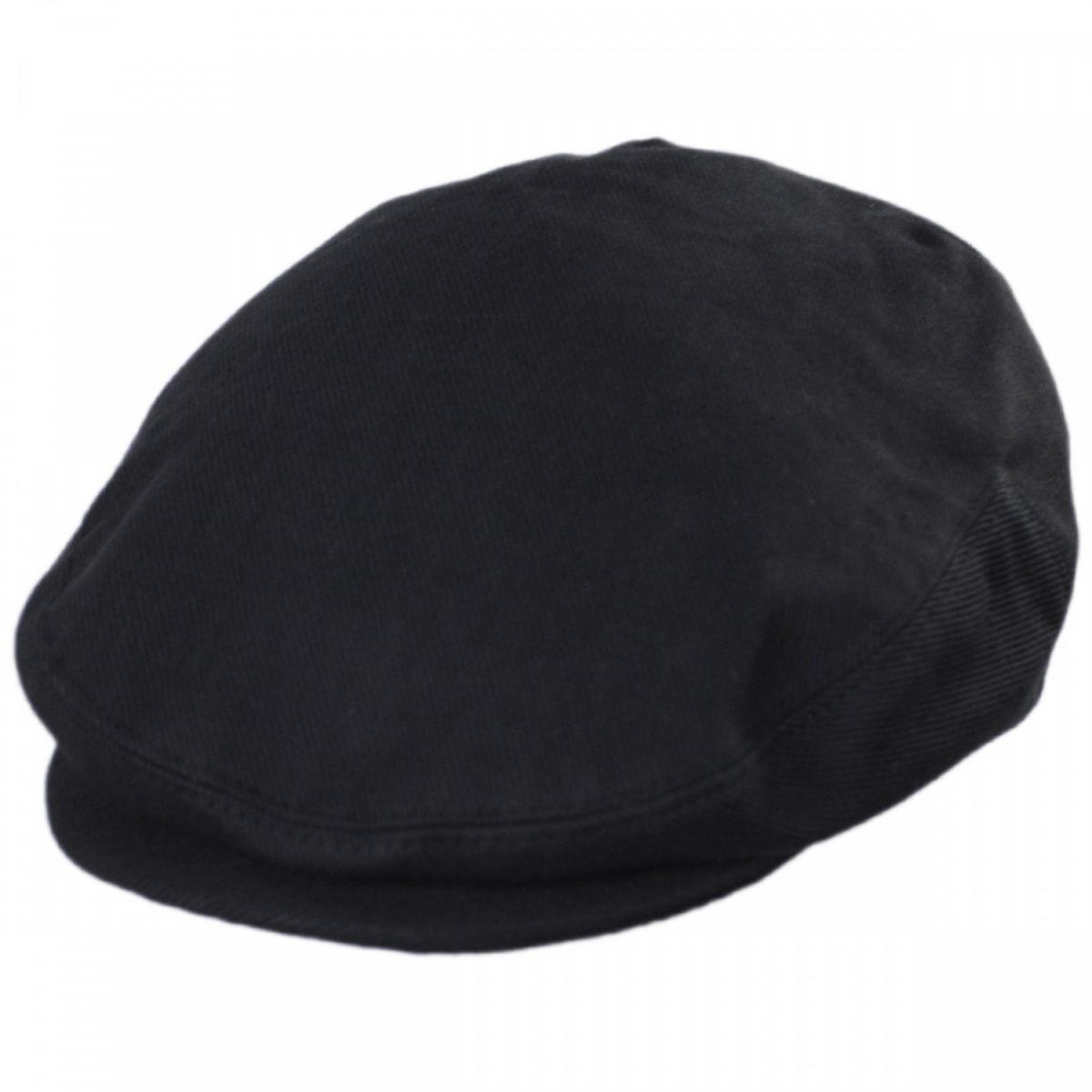 Jaxon Hats | Classic Cotton Ivy Cap | 167740 | lead | BLACK