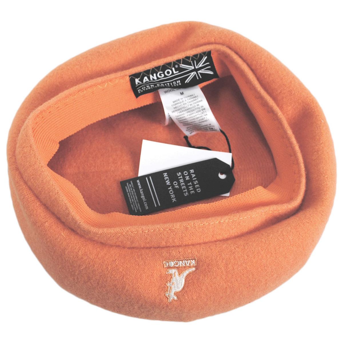 Kangol | Jax Wool Basque Beret - Fashion Colors | 150913FW23 | under | PAPAYA MILK