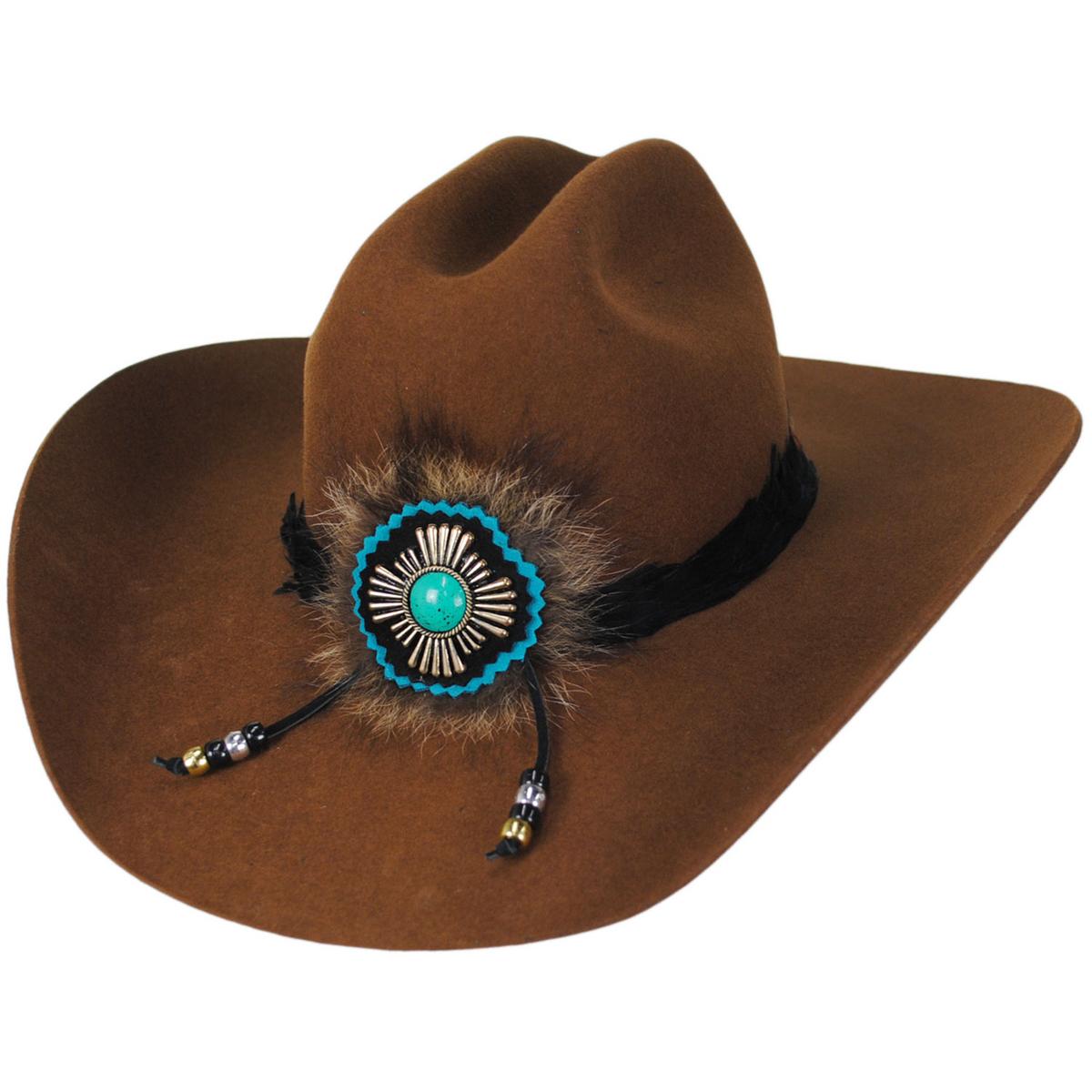 Charlie 1 Horse | Country with a Flare Wool Felt Western Hat | 124970 | lead | COGNAC