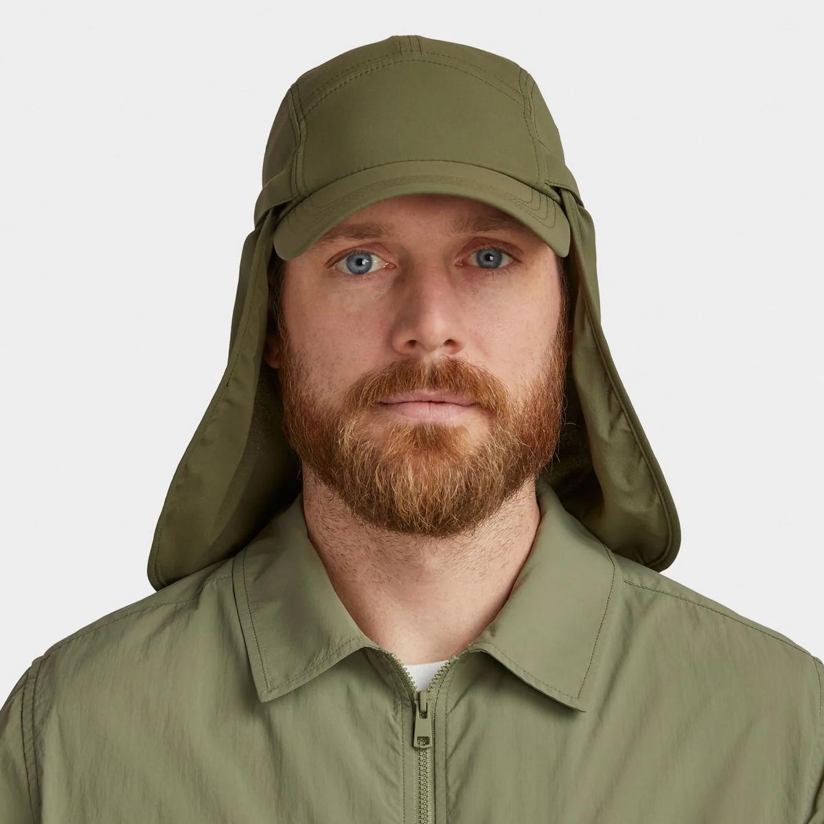 Tilley Endurables | Ultralight DWR Sunshield Neck Flap Baseball Cap | 400844 | lsmtwo | OLIVE