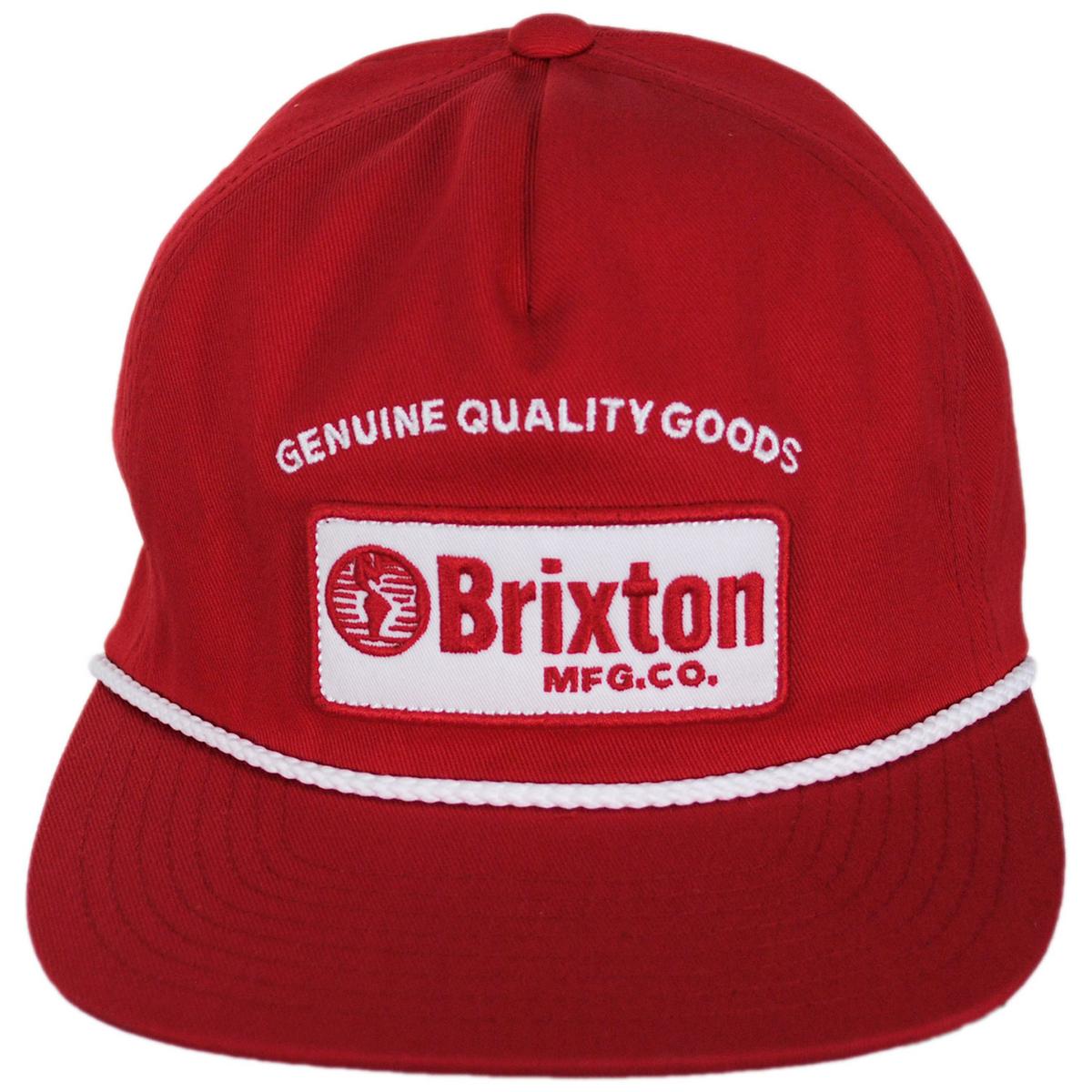 BRIXTON HATS | Tradesman Cotton MP Snapback Baseball Cap | 201874 | front | ADRENALINE RUSH