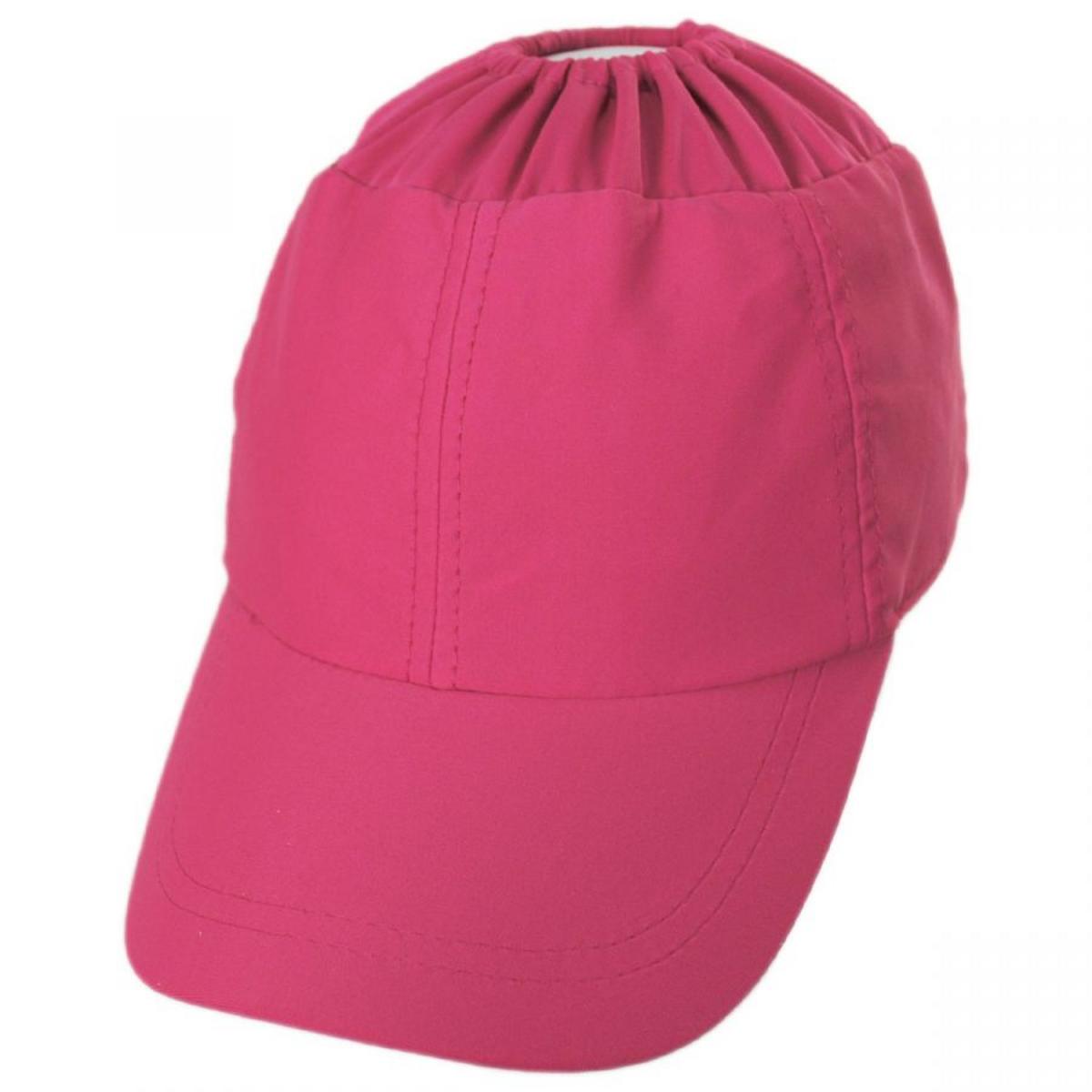 Dorfman Pacific | Bowline Ponytail Swimwear Fitted Baseball Cap
