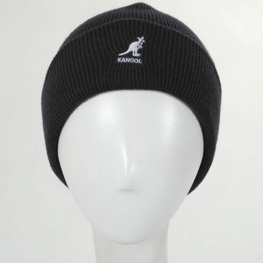 Kangol | Cuff Pull-On Beanie Hat | 500408 | front | BLACK