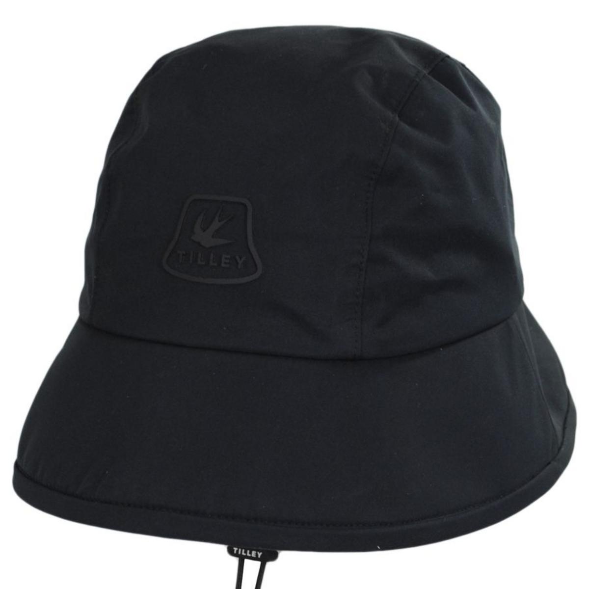 Tilley Endurables | Storm Bucket Rain Sou'wester Hat | 400848 | lead | BLACK