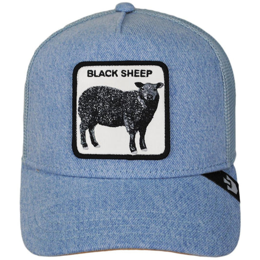 Goorin Bros | Black Sheep Mesh Trucker Snapback Baseball Cap | 200486 | front | BLUE