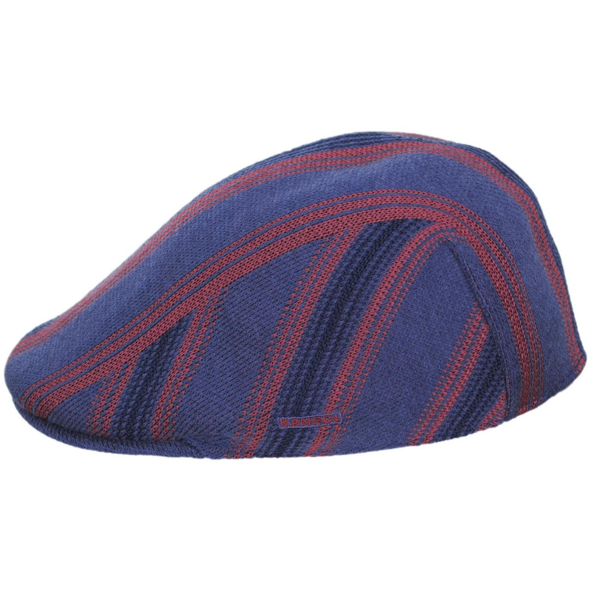 Kangol | Nostalgia Stripe 507 Ivy Cap | 160839 | profile | HAZY INDIGO