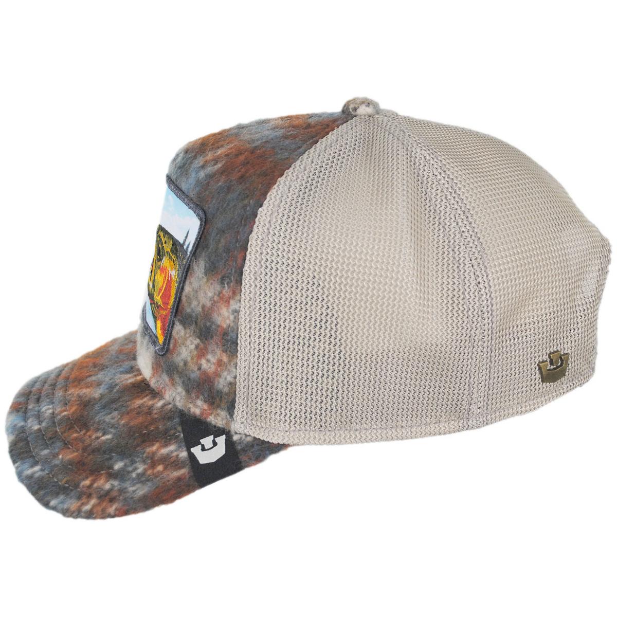 Goorin Bros | Down by the River Plaid Mesh Trucker Snapback Baseball Cap | 200744 | profile | PLAID