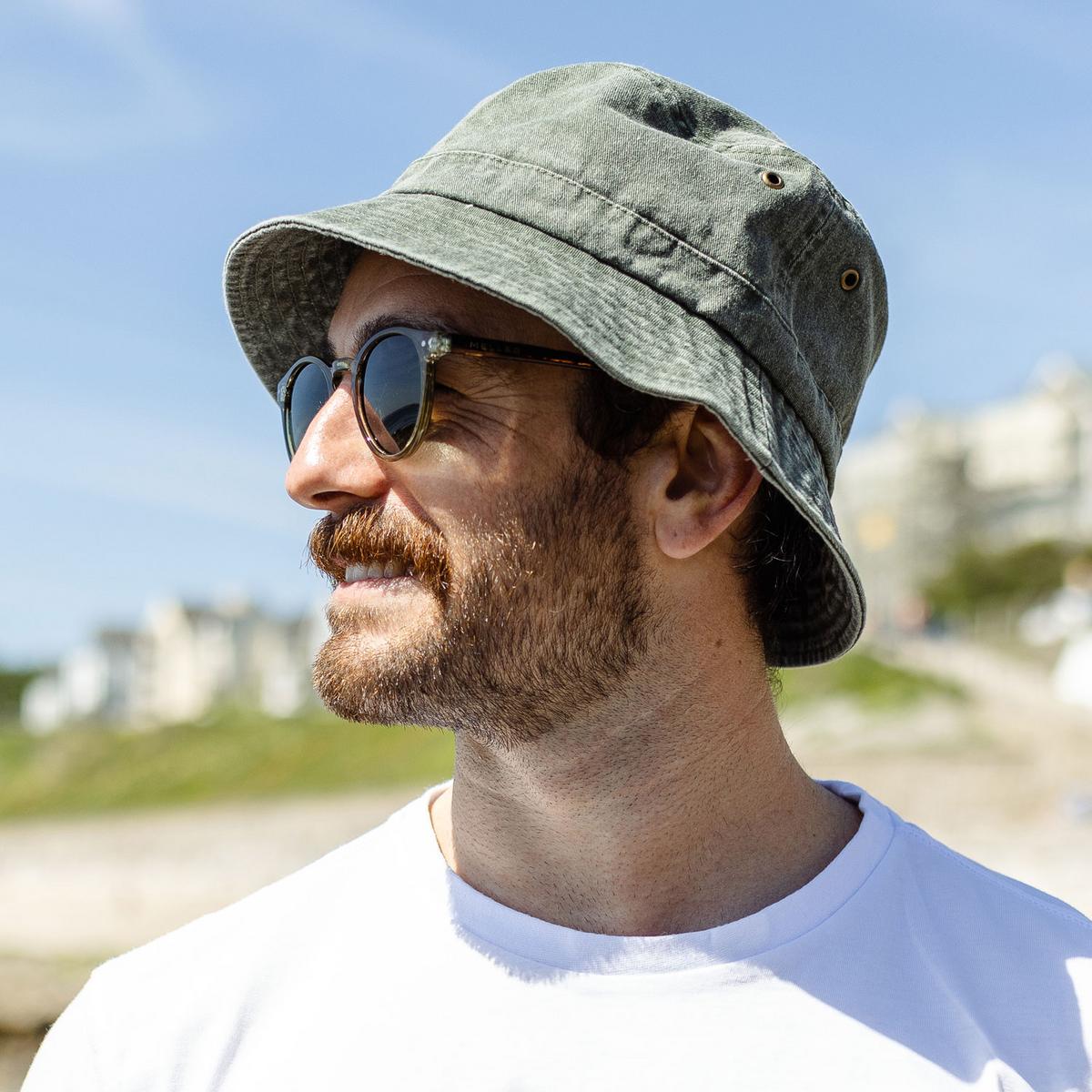 Village Hat Shop | VHS Cotton Bucket Hat | 186605 | lsmone | OLIVE GREEN