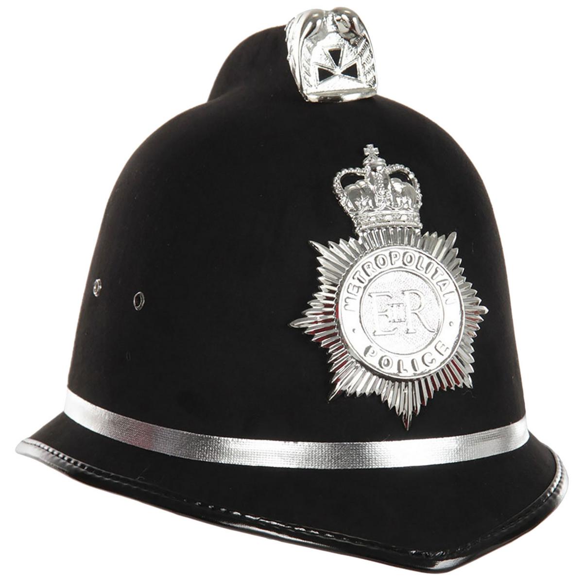 Elope | British Bobby Helmet | 190313 | lead | BLACK/SILVER