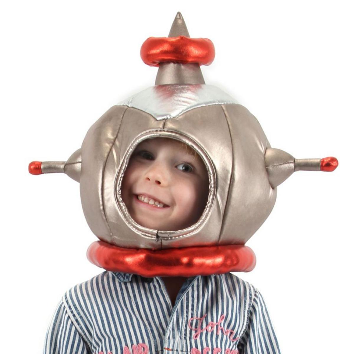 Elope | Kid's Space Man Helmet | 556085 | front | SILVER